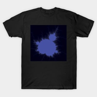 Fractal Light - Sky Blue Mandelbrot T-Shirt